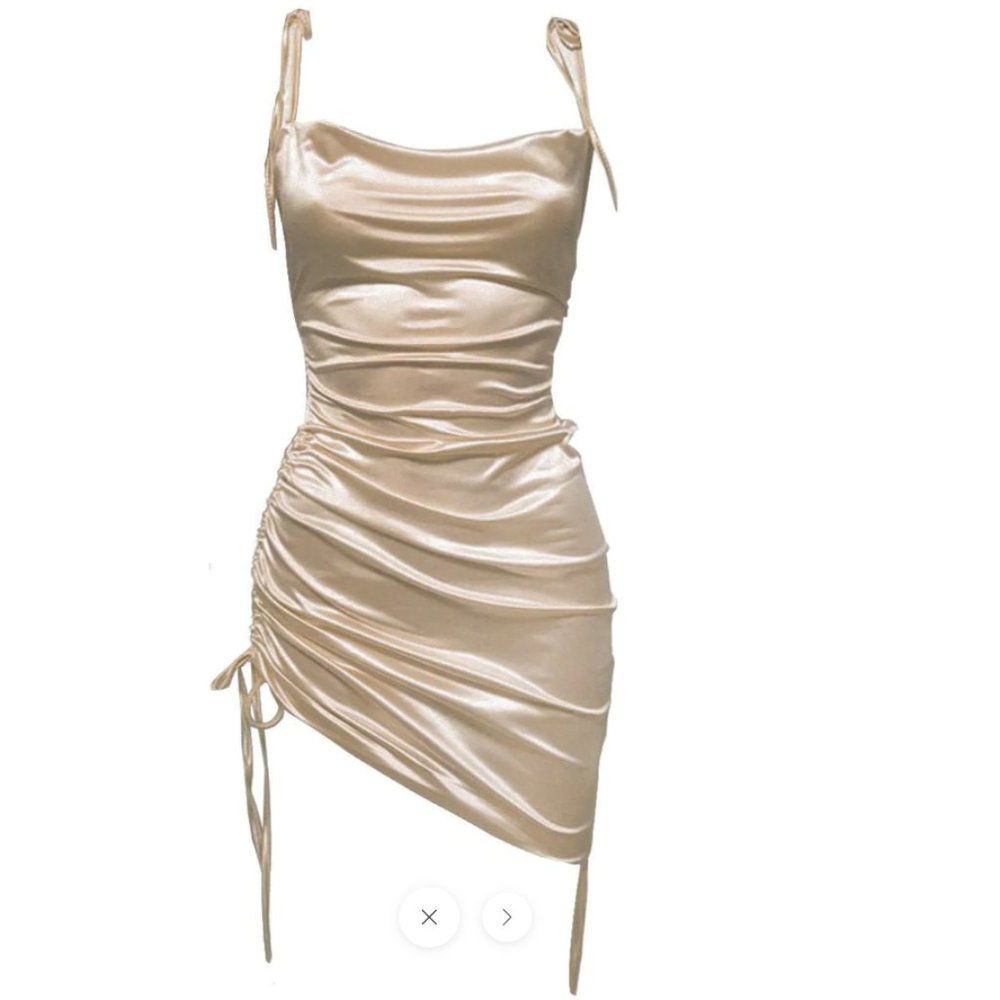 Champagne Cabo Mini Dress